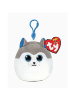 Ty Ty Squish a Boo Clips Slush Husky 8cm