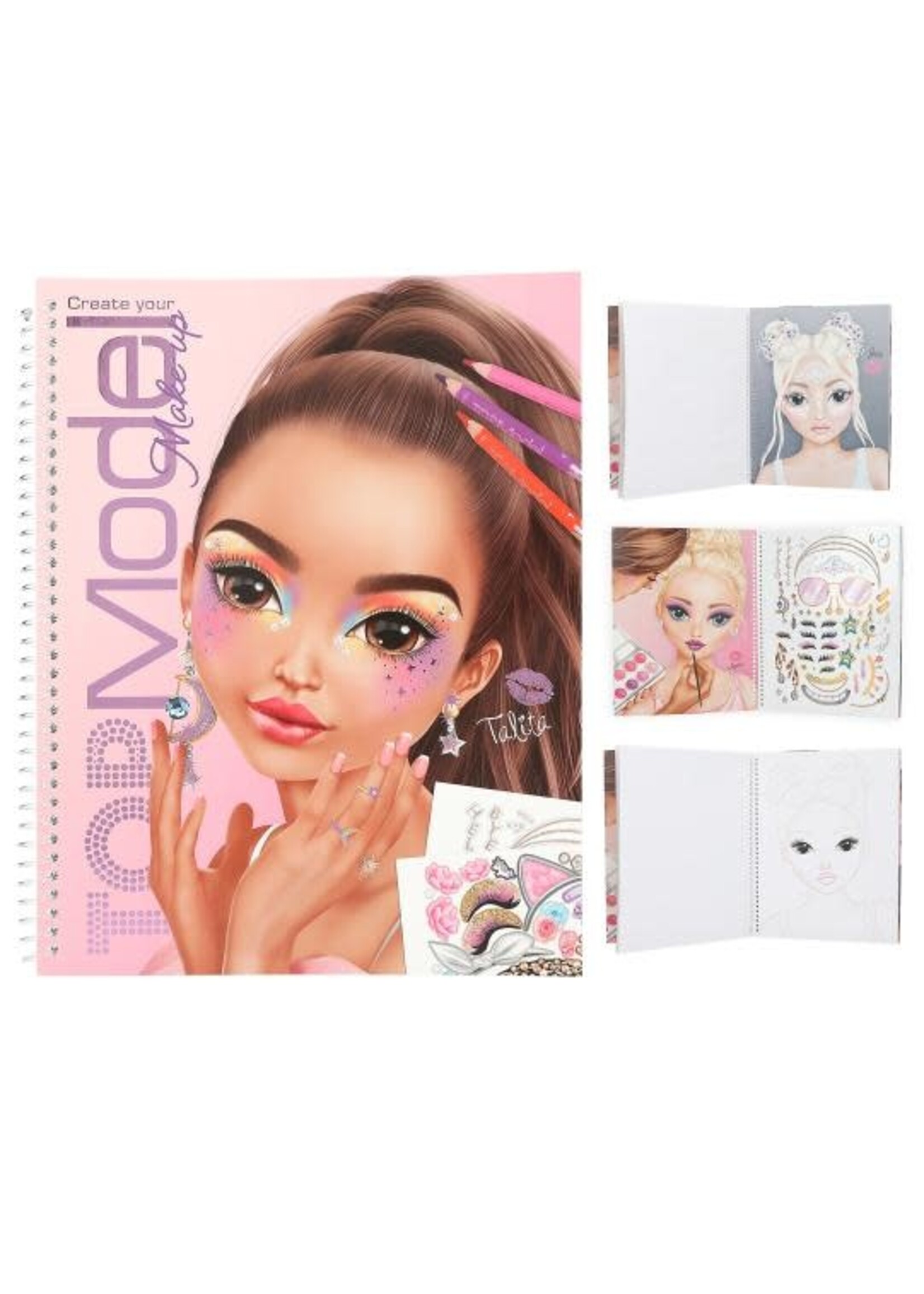 TopModel Topmodel Make up kleurboek