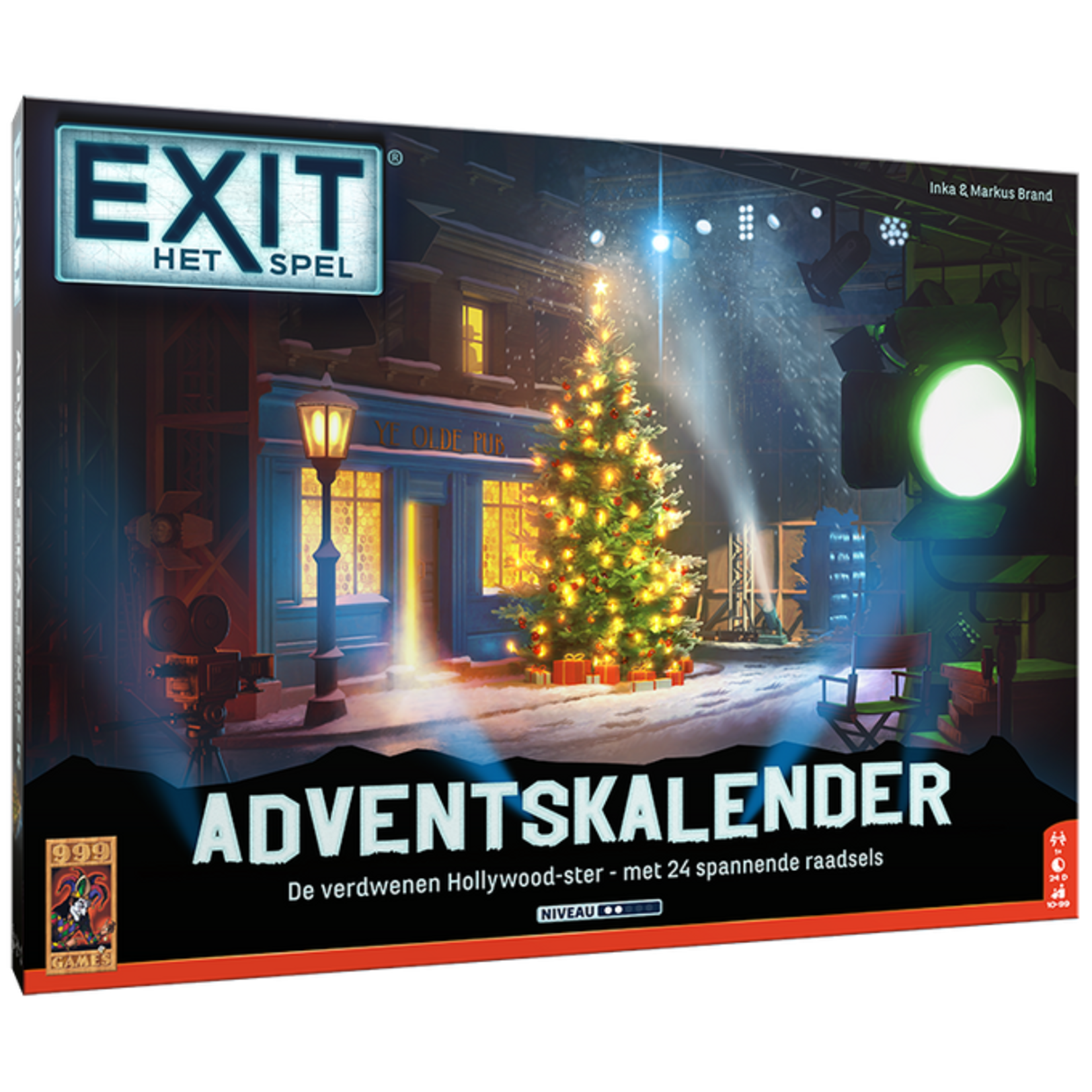 999 Games 999 Games Exit Adventskalender De verdwenen Hollywood-ster