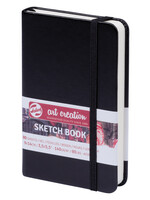 Talens Talens Sketch Book, schetsboek, 9x14 cm, 140 gram, zwart