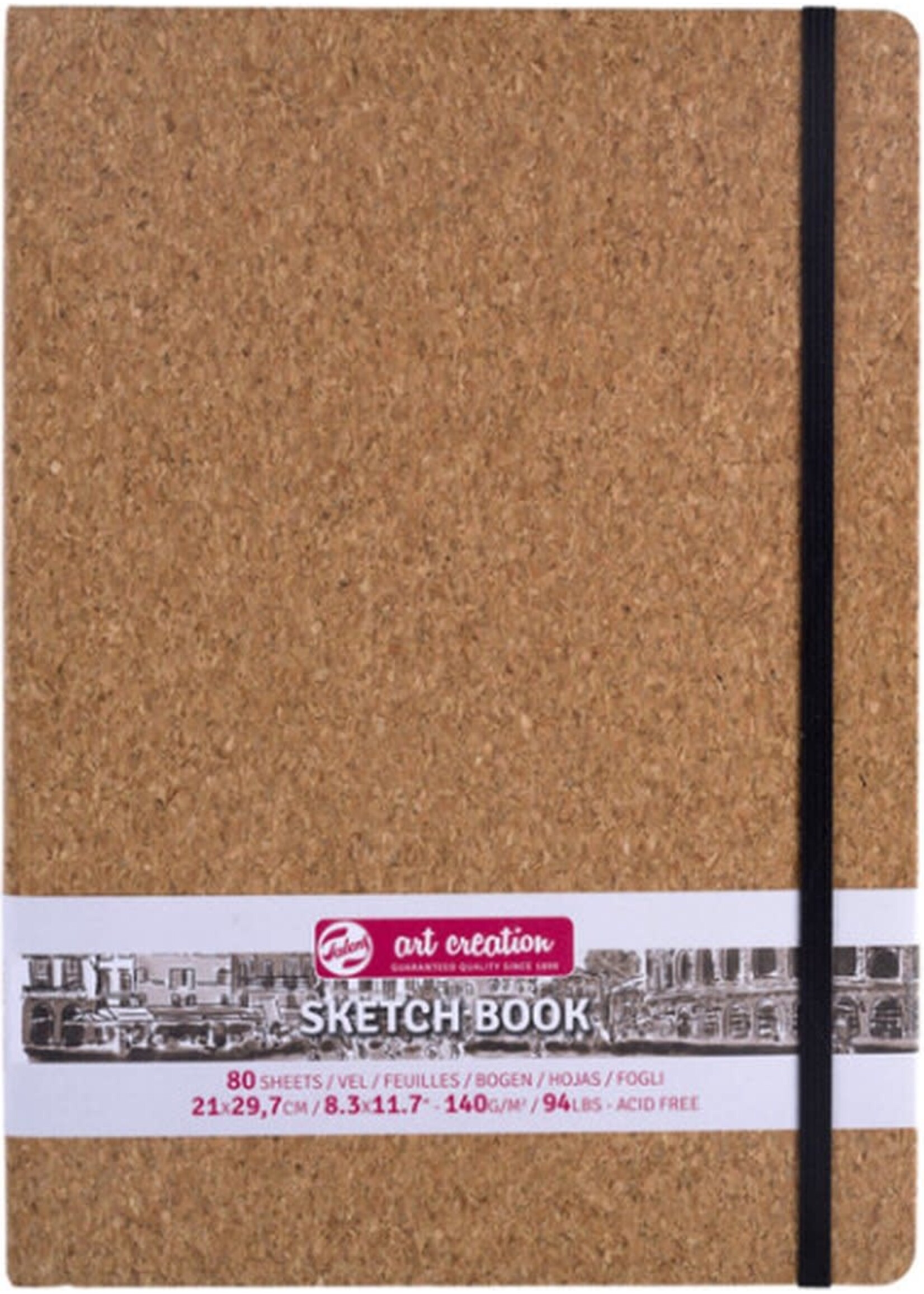 Talens Talens Sketchbook, schetsboek, 21x29,7 cm, 140 gr, kurk