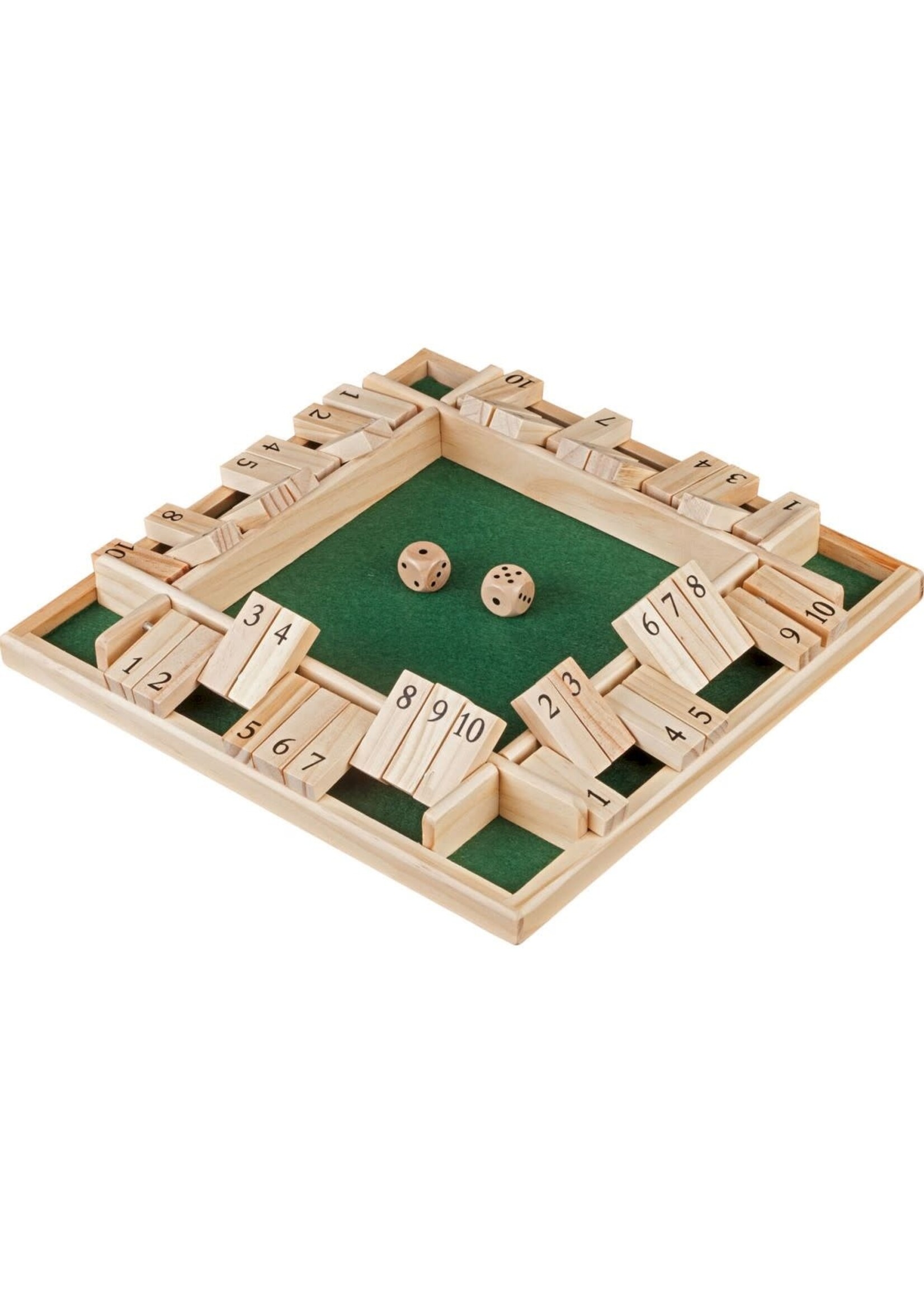 Philos Philos Shut the Box 10, voor 1-4 Spelers