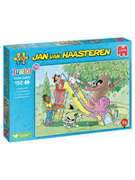 Jumbo Jan van Haasteren Junior Puzzel 16 De Gladde Glijbaan (150 stukjes)