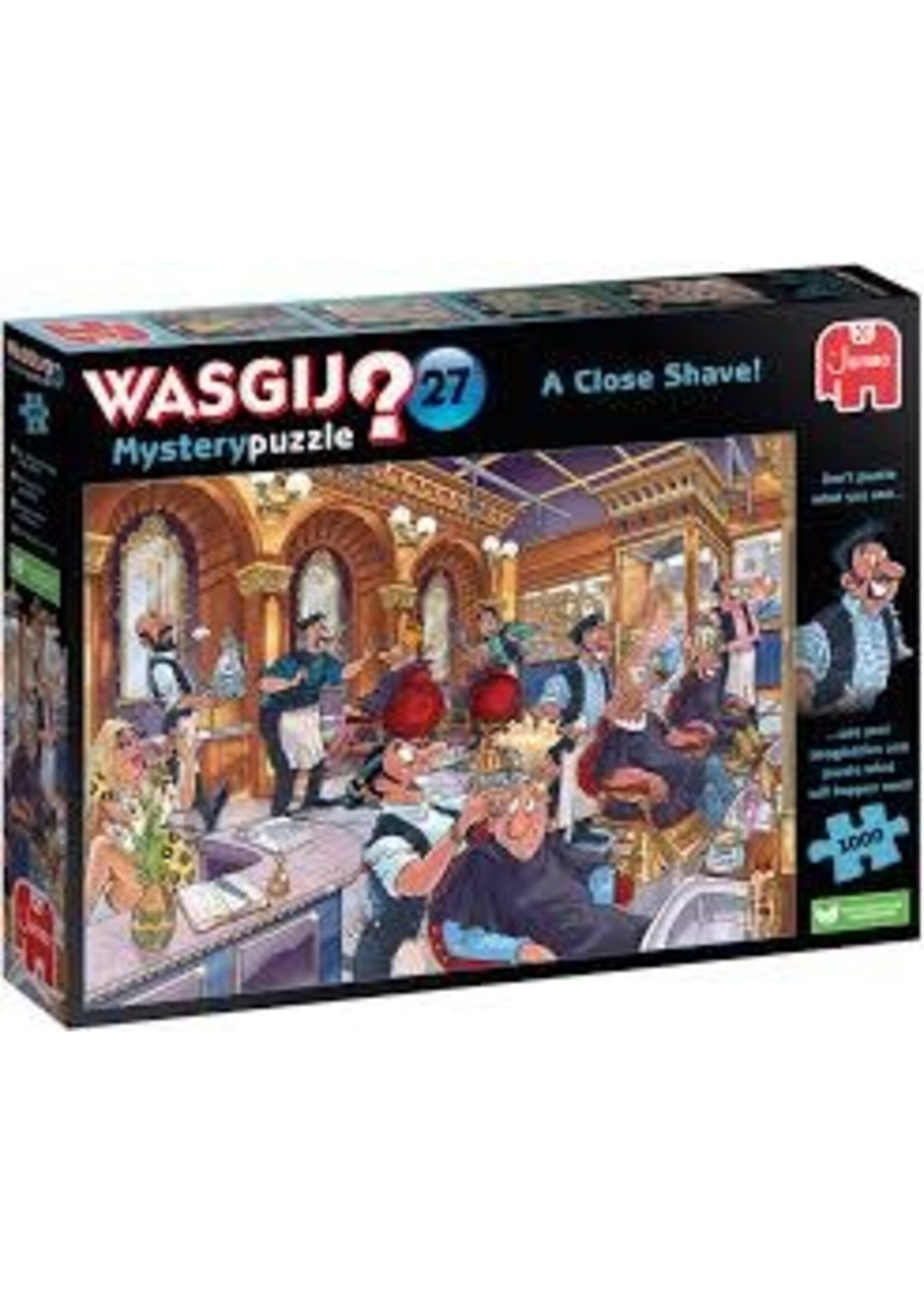 Jumbo WasGij Mystery Puzzel 27 A Close Shave