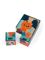 Janod Janod WWF- Houten Blokpuzzle 6 Dieren