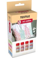 Talens Talens Art Creation Textiel Set 4 x 50 ml Pastels