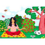 Enjoy Puzzle Yoga in the Park (1000)