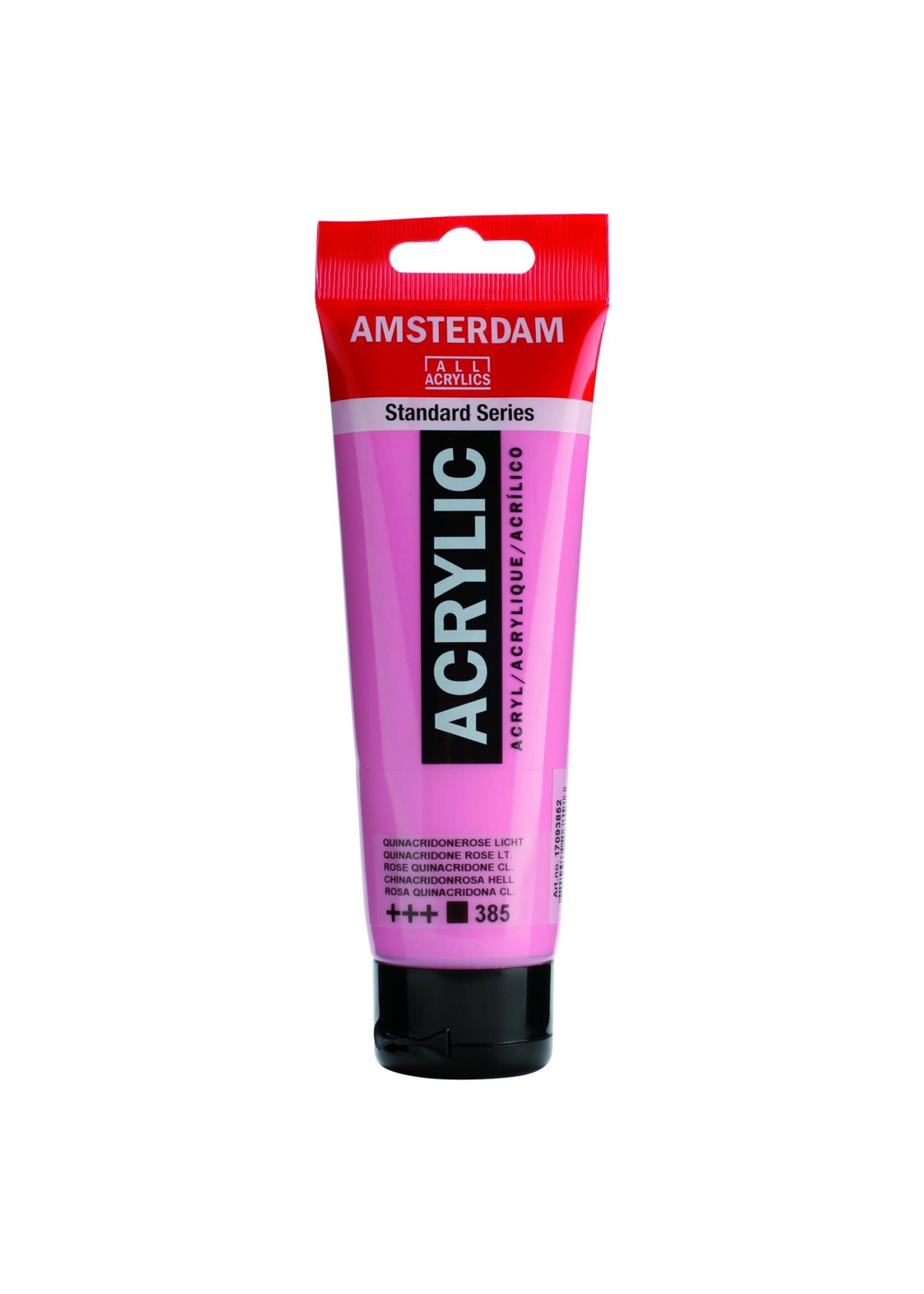 Talens Amsterdam Amsterdam Standard Series Acrylverf Tube 120 ml Quinacridoneroze Licht 385