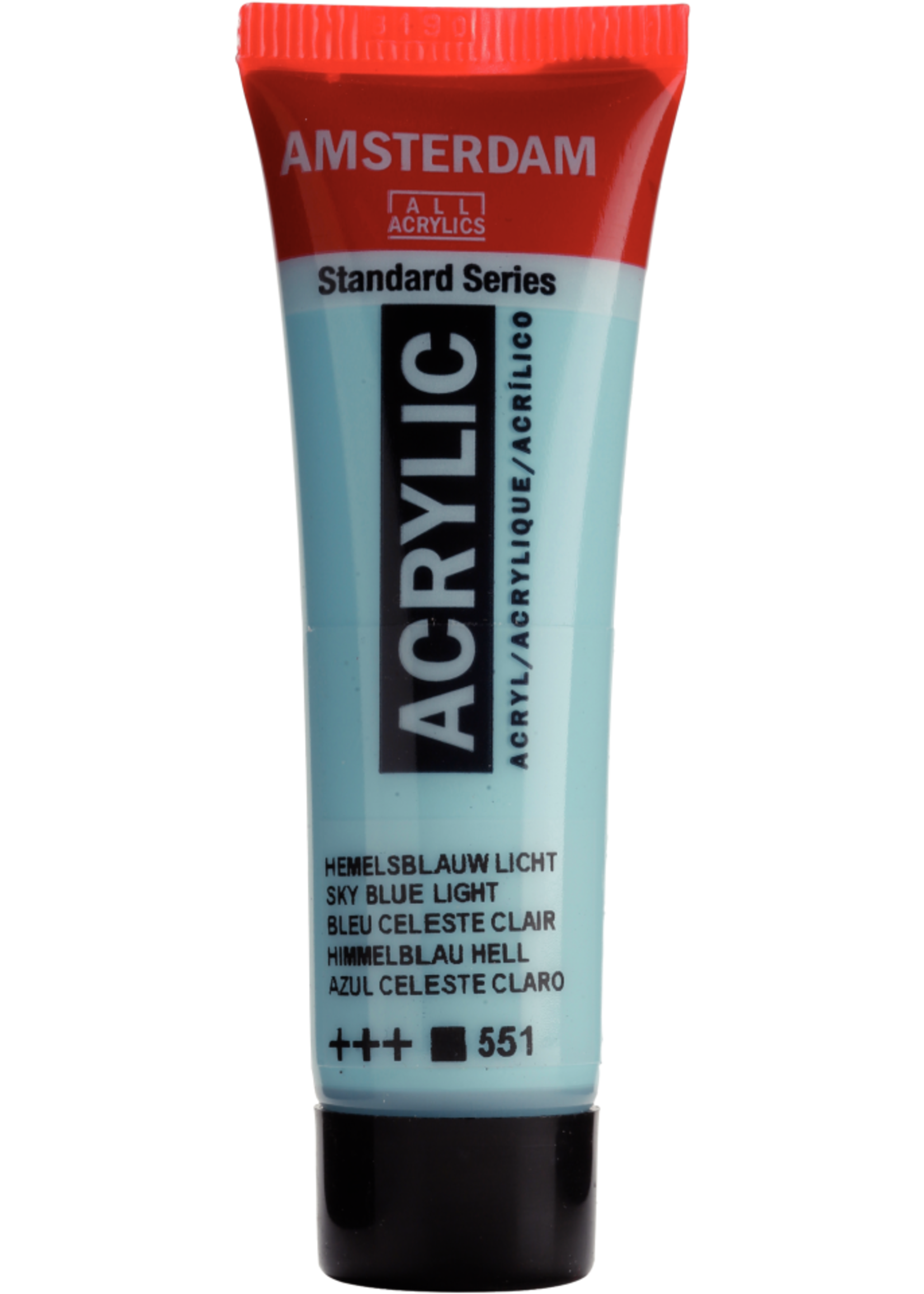 Talens Amsterdam Amsterdam Standard Series Acrylverf Tube 20 ml Hemelsblauw Licht 551