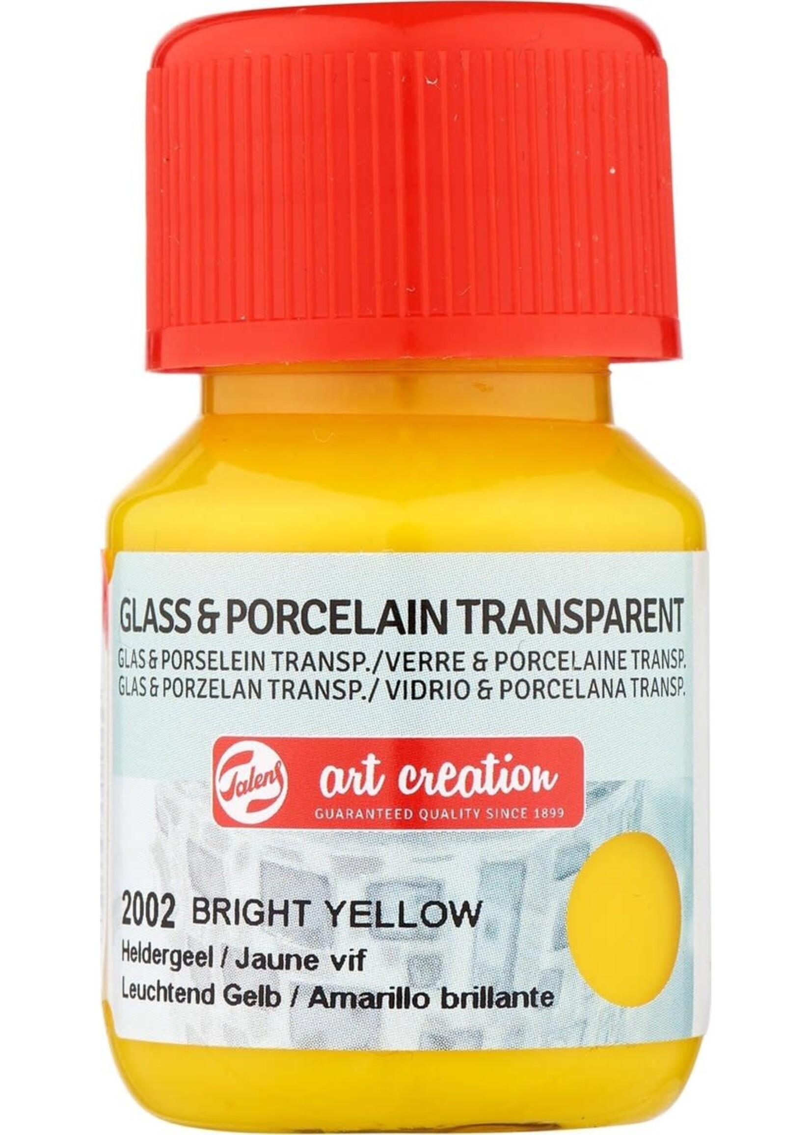 Talens Talens Art Creation Glass & Porcelain Transparant Fles 30 ml Heldergeel   2002