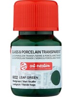 Talens Talens Art Creation Glass & Porcelain Transparant Fles 30 ml Bladgroen 6032
