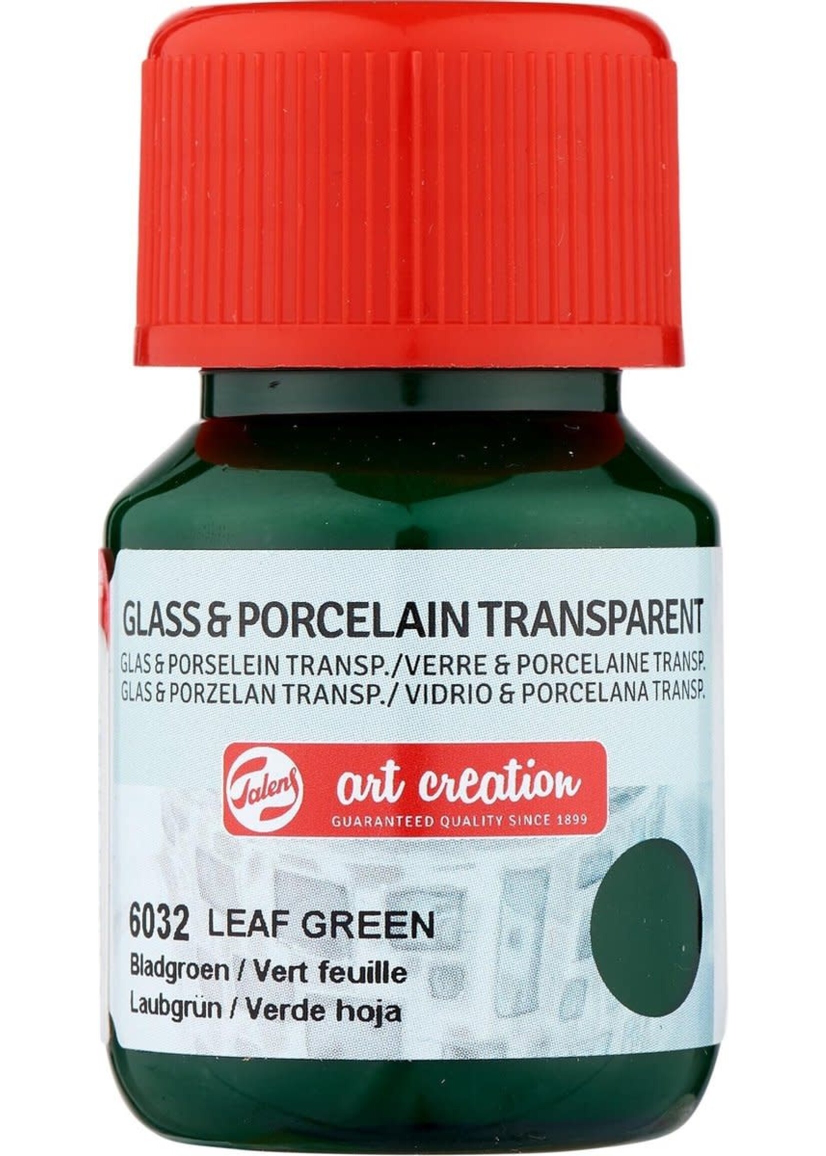 Talens Talens Art Creation Glass & Porcelain Transparant Fles 30 ml Bladgroen 6032