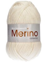 Lana Grossa Lana Grossa Meilenweit Merino Extra Fijn 100gr 2405 Wit