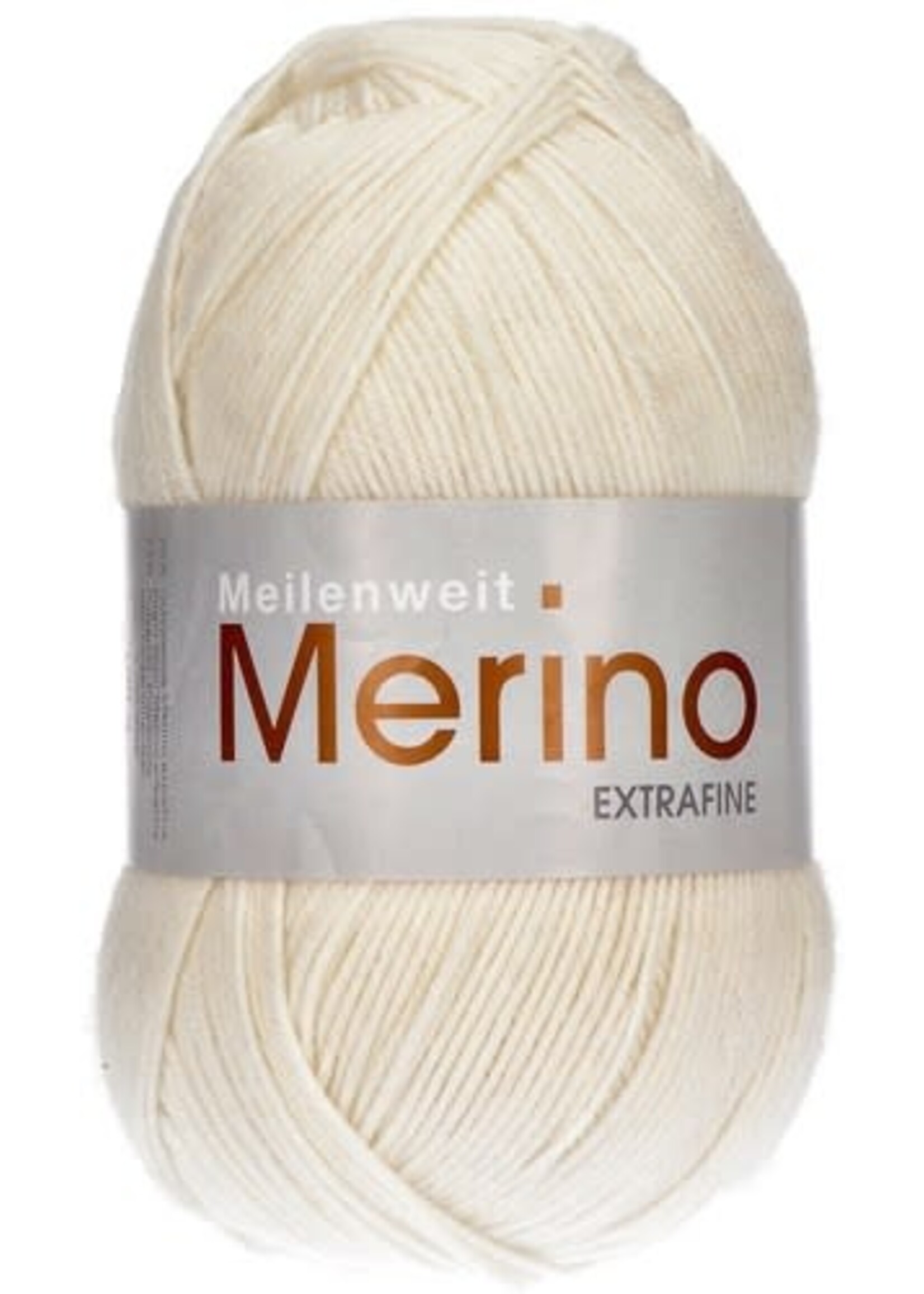 Lana Grossa Lana Grossa Meilenweit Merino Extra Fijn 100gr 2405 Wit