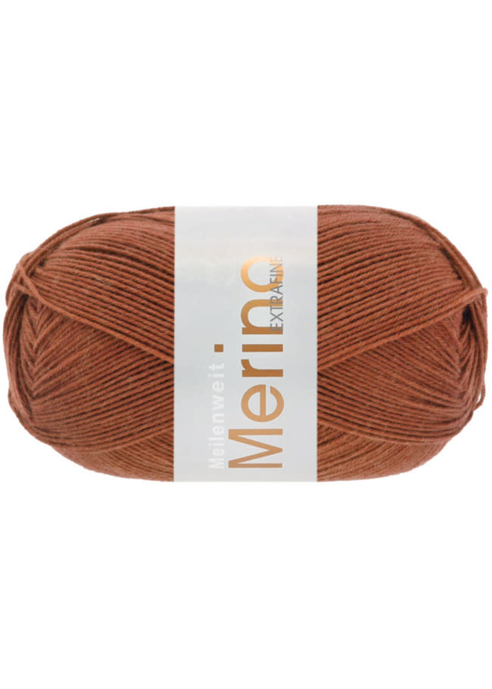 Lana Grossa Lana Grossa Meilenweit Merino Extra Fijn 100gr 2456 Nougat