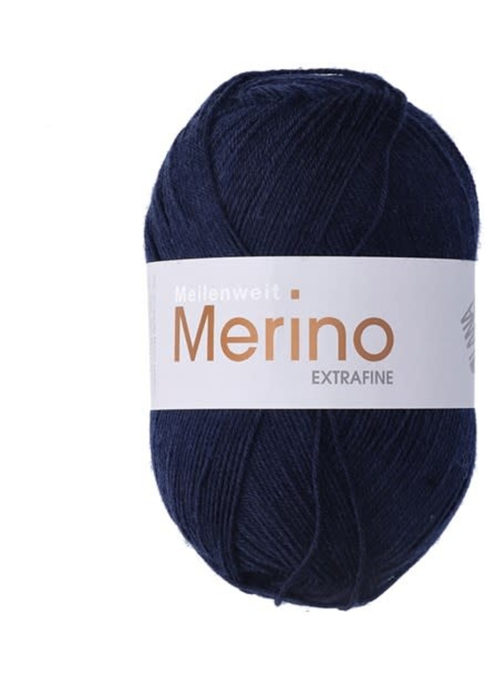 Lana Grossa Lana Grossa Meilenweit Merino Extra Fijn 100gr 2407 Marineblauw
