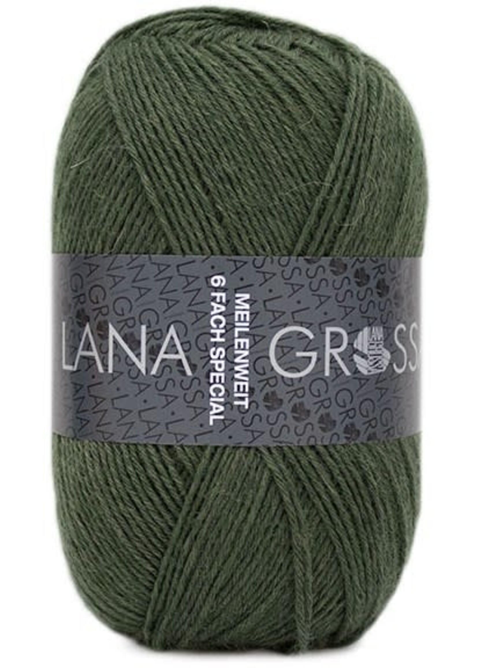 Lana Grossa Lana Grossa Meilenweit 150gr 6 draads 9221 Groen