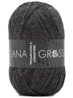 Lana Grossa Lana Grossa Meilenweit 150gr 6 draads 8853 Antraciet Melange