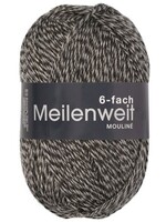 Lana Grossa Lana Grossa Meilenweit 6-Fach 150 Mouliné 8506