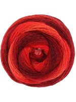 Lana Grossa Lana Grossa Gomitolo Versione 446 Rood/Kersen/Donker/Oosters Rood