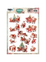 find it 3D Push Out - Berries Beauties -Nostalgic Noel - Nostalgic Sleigh