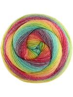 Lana Grossa Lana Grossa Gomitolo Versione 450 Framboos/Kreeft/Oranje/Geel/Limoen/Jade/Turkoois/Fuchsia