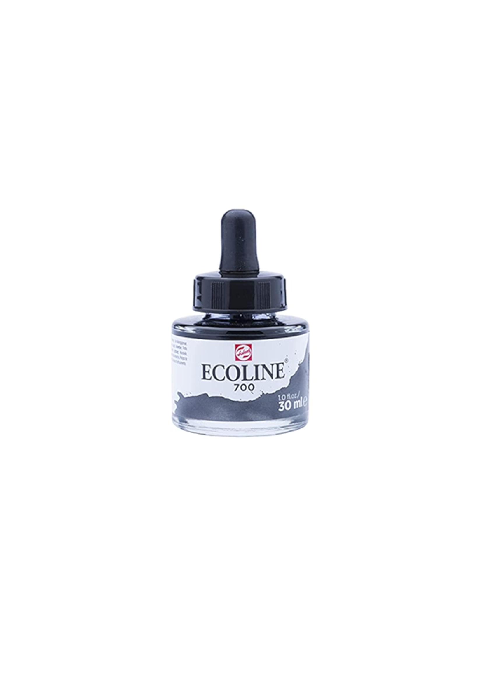 ECOLINE Ecoline Vloeibare Waterverf Fles 30 ml Zwart 700