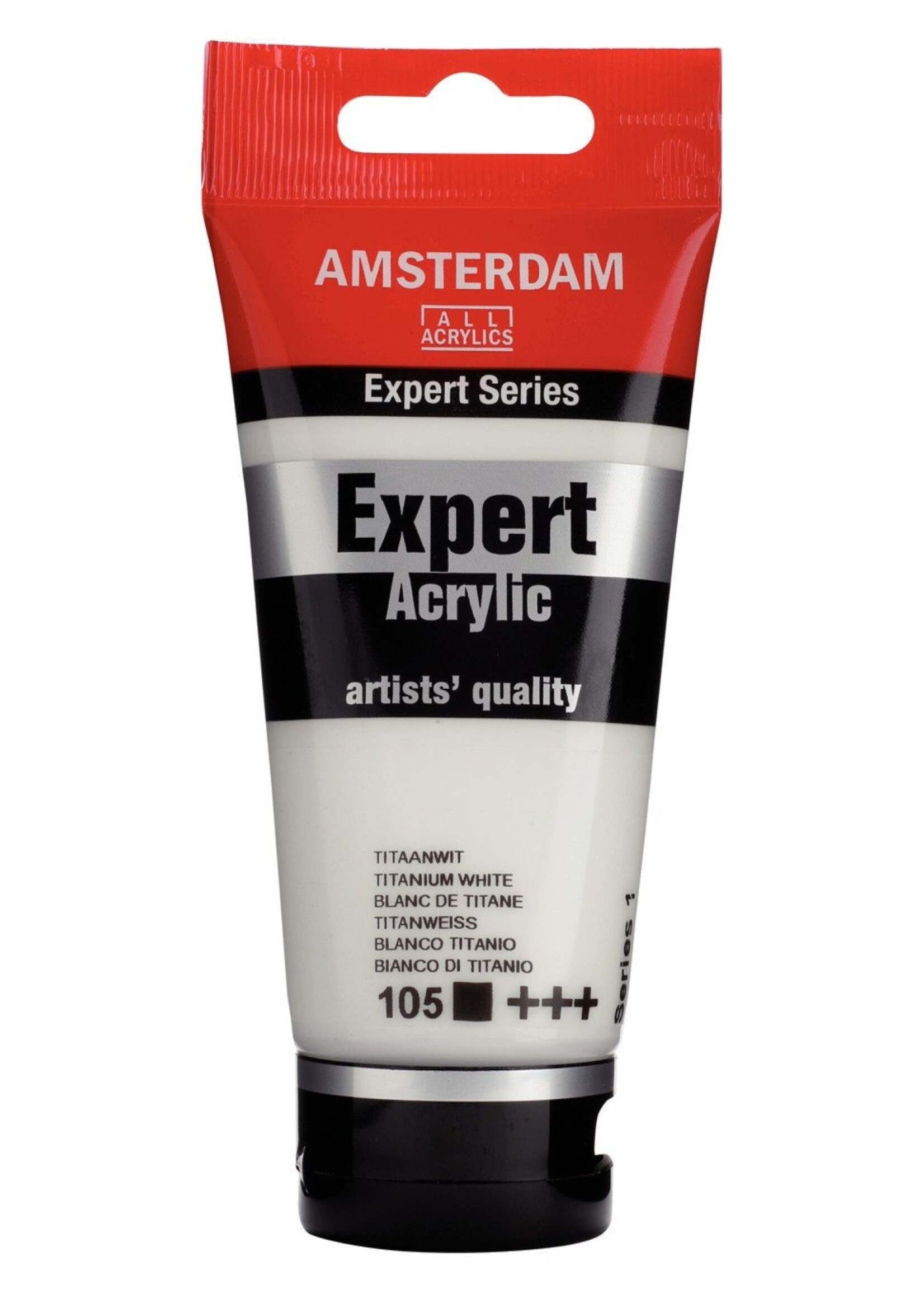 Talens Amsterdam Amsterdam Expert Series Acrylverf Tube 75 ml Titaanwit 105