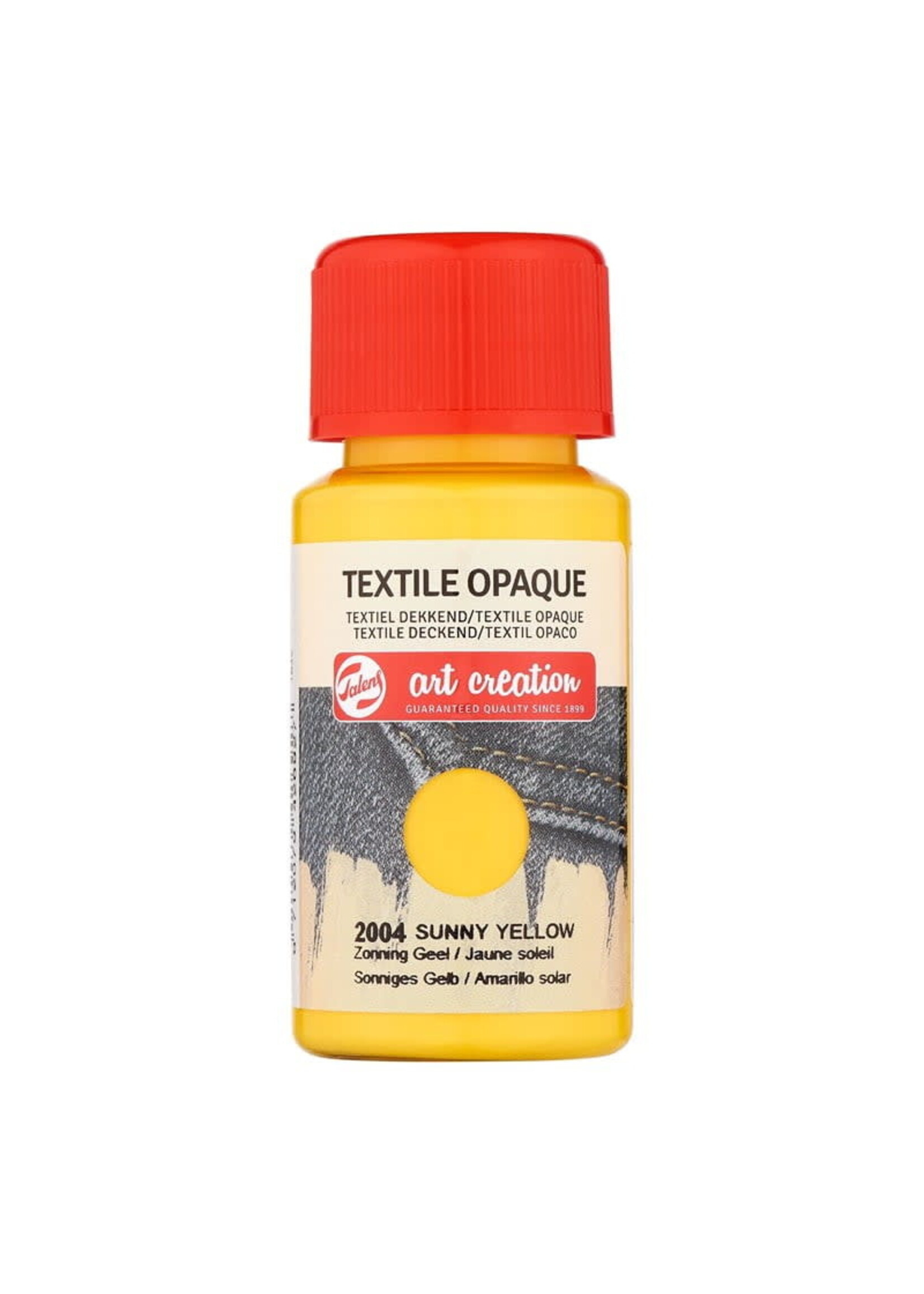 Talens Talens Art Creation Textiel dekkend Fles 50 ml Zonnig Geel 2004