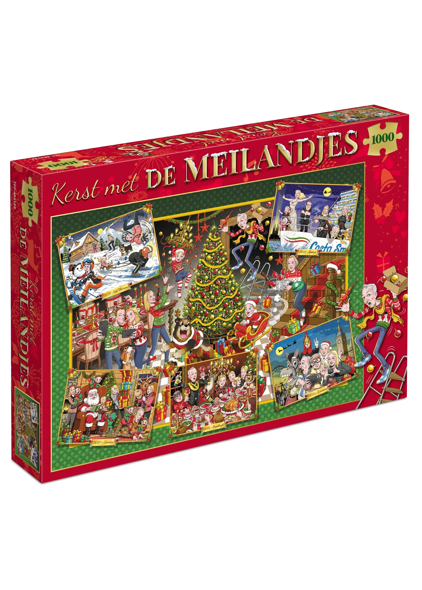 Tucker's Fun Factory TFF Kerst met de Meilandjes (1000 stukjes)