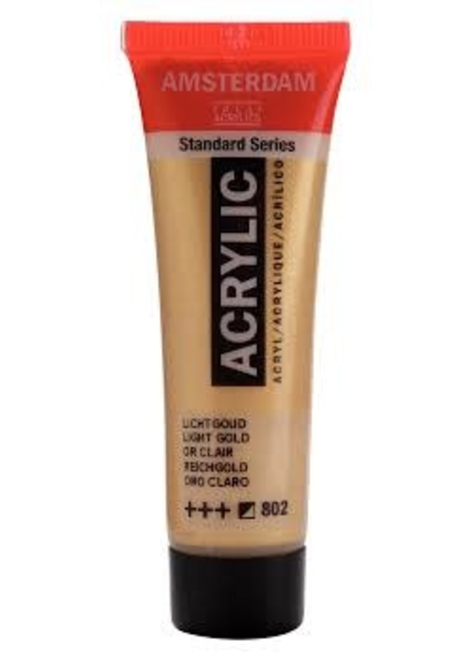 Talens Amsterdam Amsterdam Standard Series Acrylverf Tube 20 ml Lichtgoud 802
