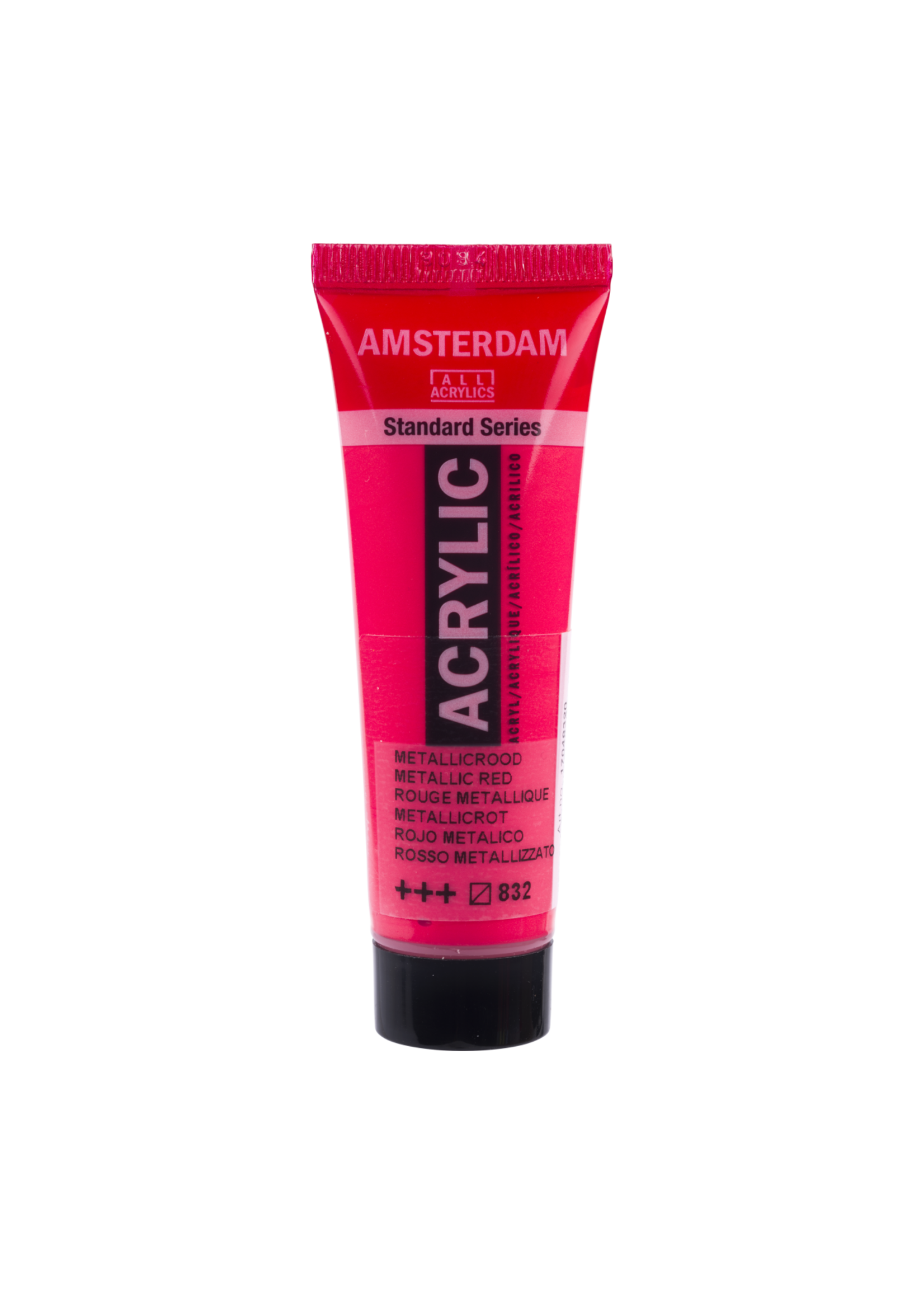 Talens Amsterdam Amsterdam Standard Series Acrylverf Tube 20 ml Metallicrood 832