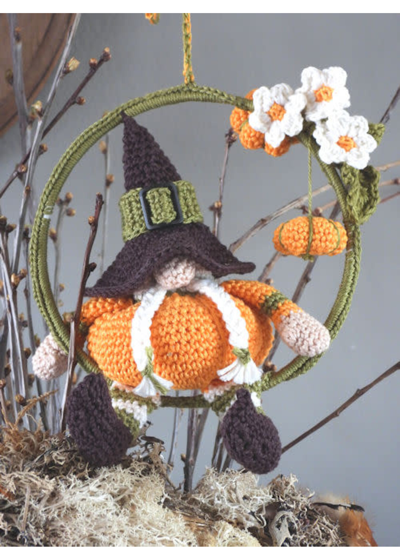 Funny haakpakketten Haakpakket Funny Gnoomy Autumn 15 cm