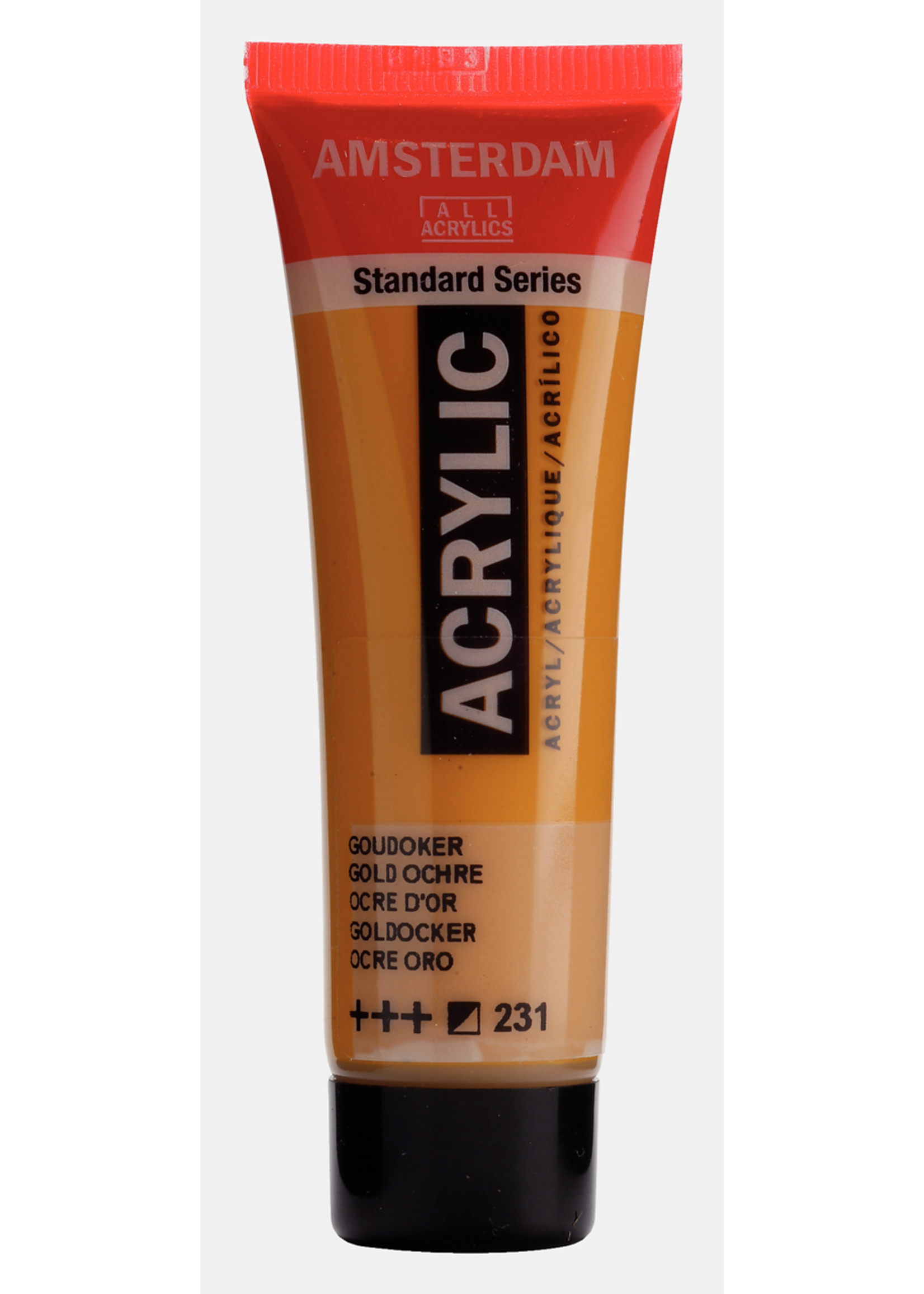 Talens Amsterdam Amsterdam Standard Series Acrylverf Tube 20 ml Goudoker 231