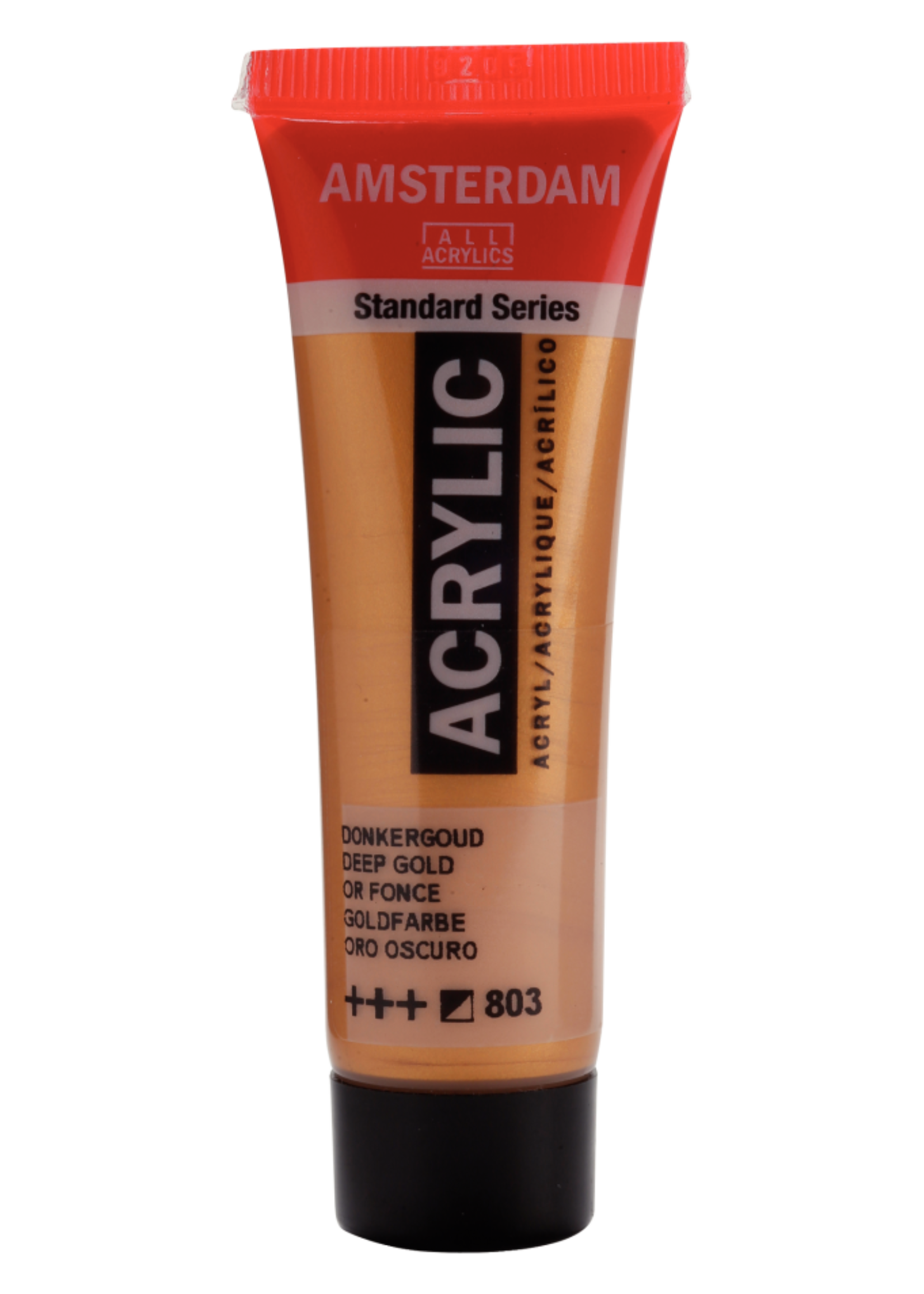 Talens Amsterdam Amsterdam Standard Series Acrylverf Tube 20 ml Donkergoud 803