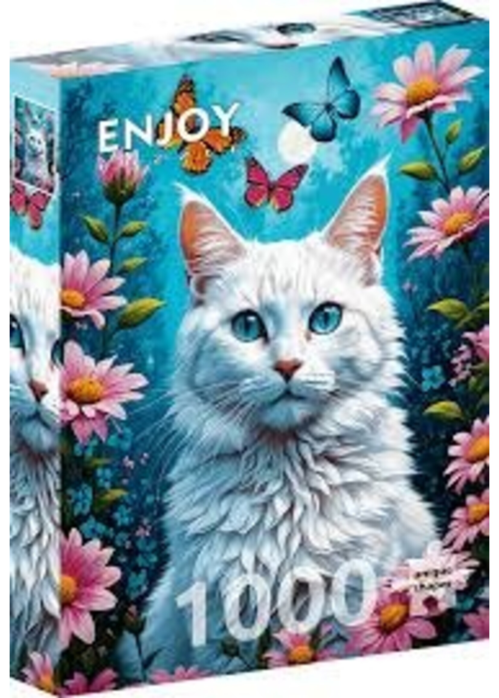 Enjoy Puzzle Enjoy White Cat (1000)