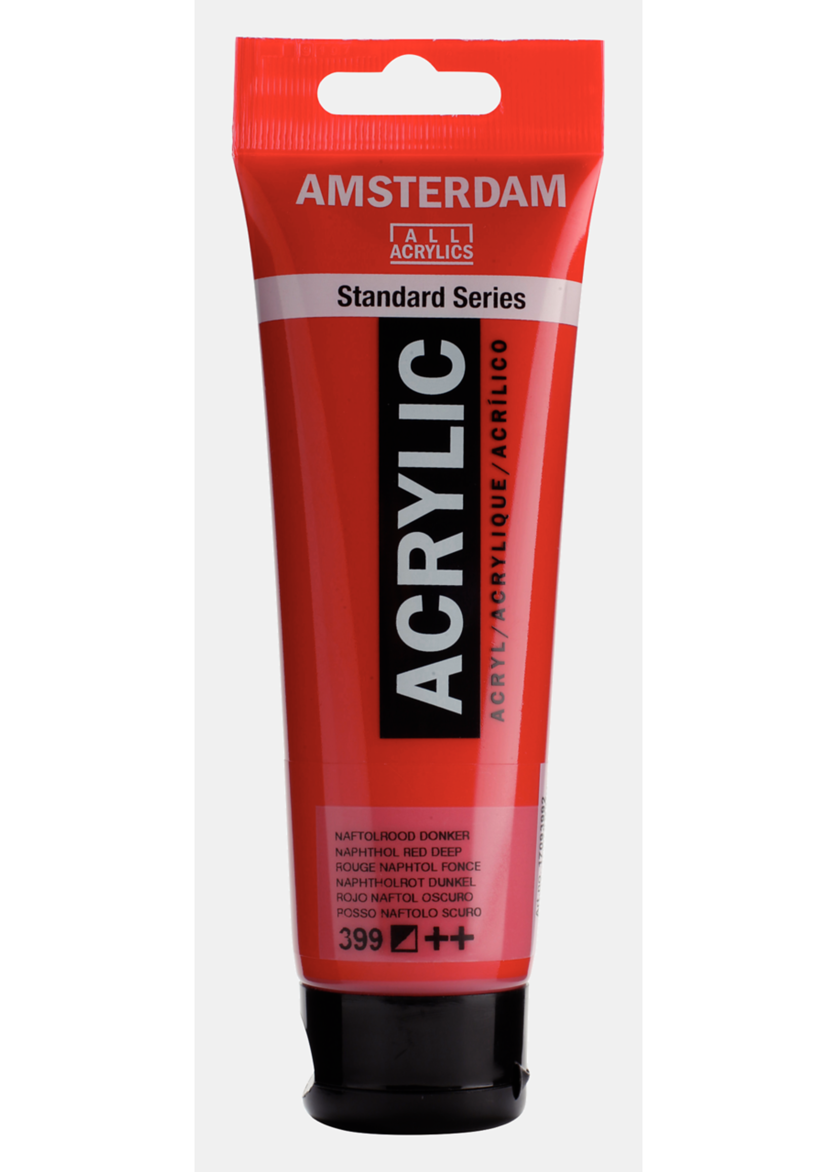 Talens Amsterdam Amsterdam Standard Series Acrylverf Tube 120 ml Naftolrood Donker 399