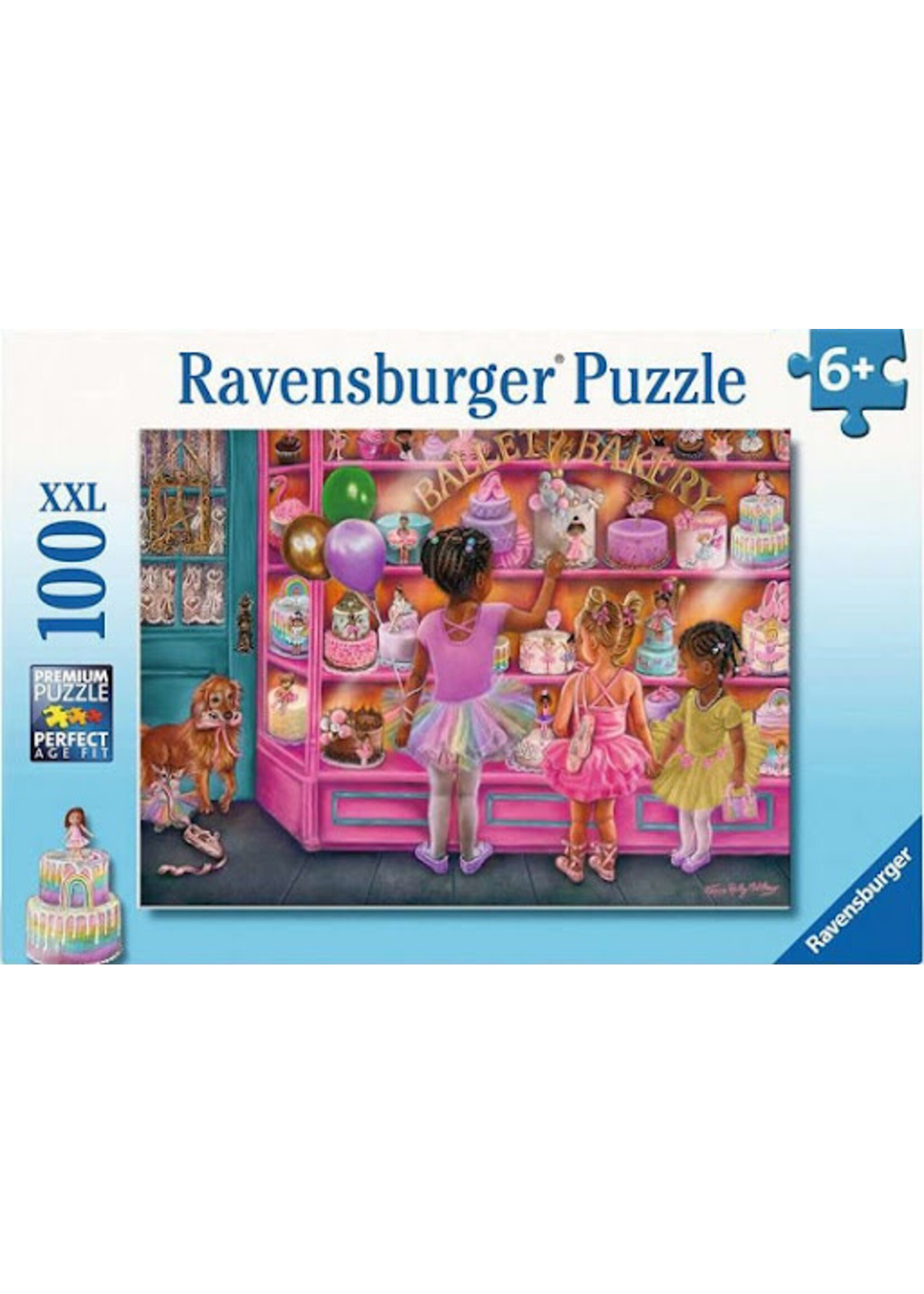 Ravensburger Ravensburger  puzzel Ballet-bakkerij (100 XXL stukjes)