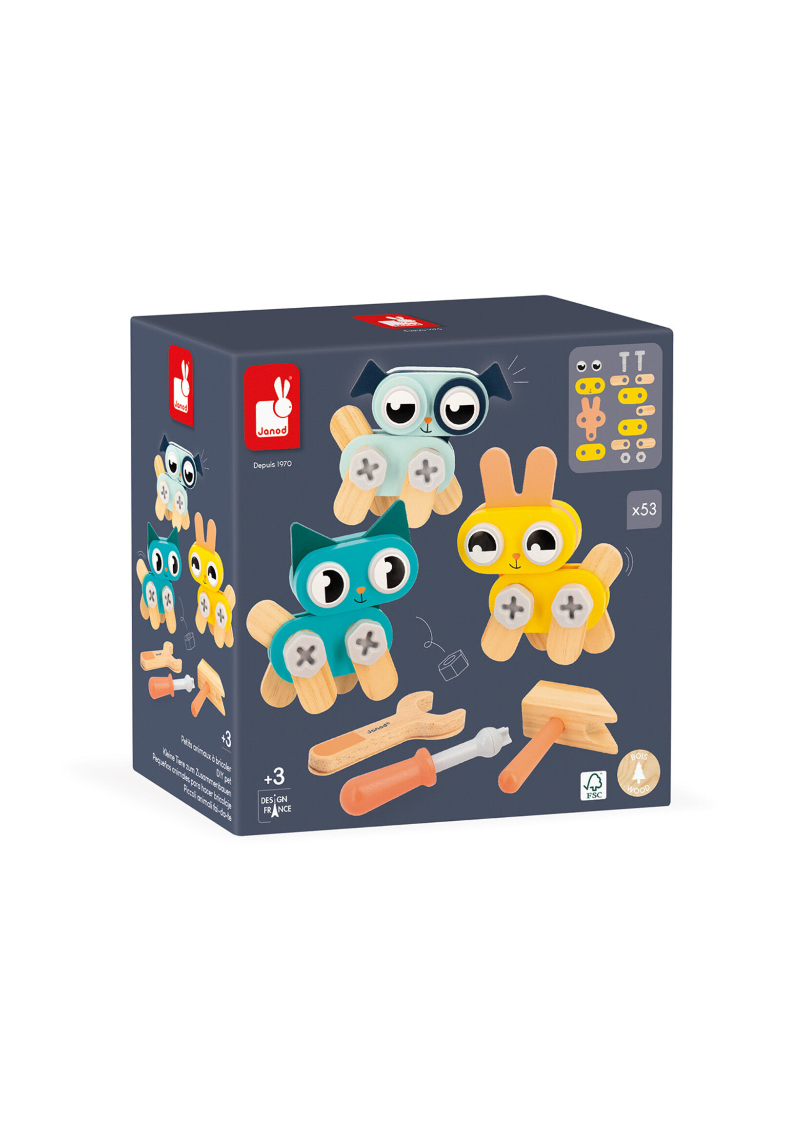Janod Janod Brico’Kids – Dieren