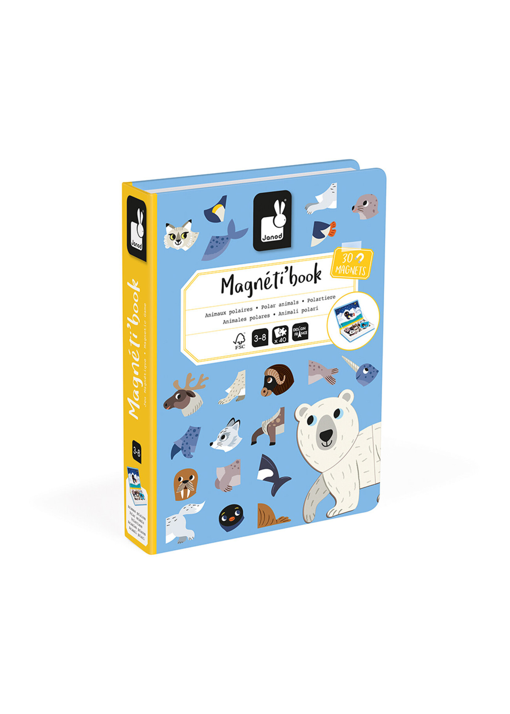 Janod Janod Magnetibook – Pooldieren