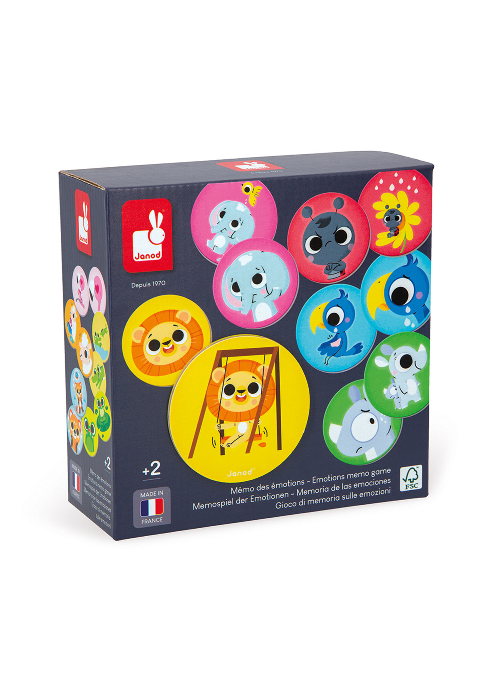 Janod Janod Spel – Memo Emo