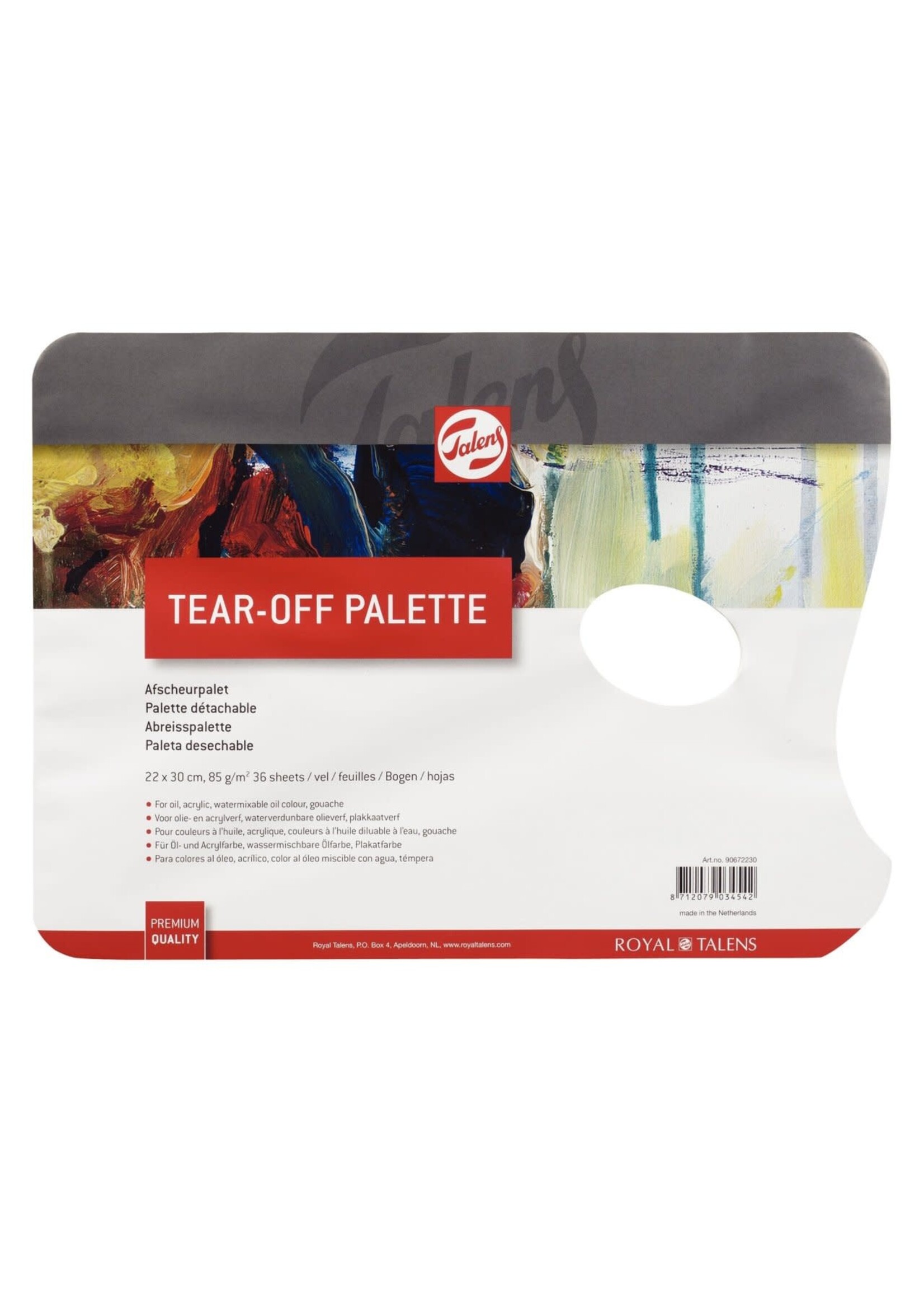 Talens Talens Afscheurpalet 22 X 30 cm
