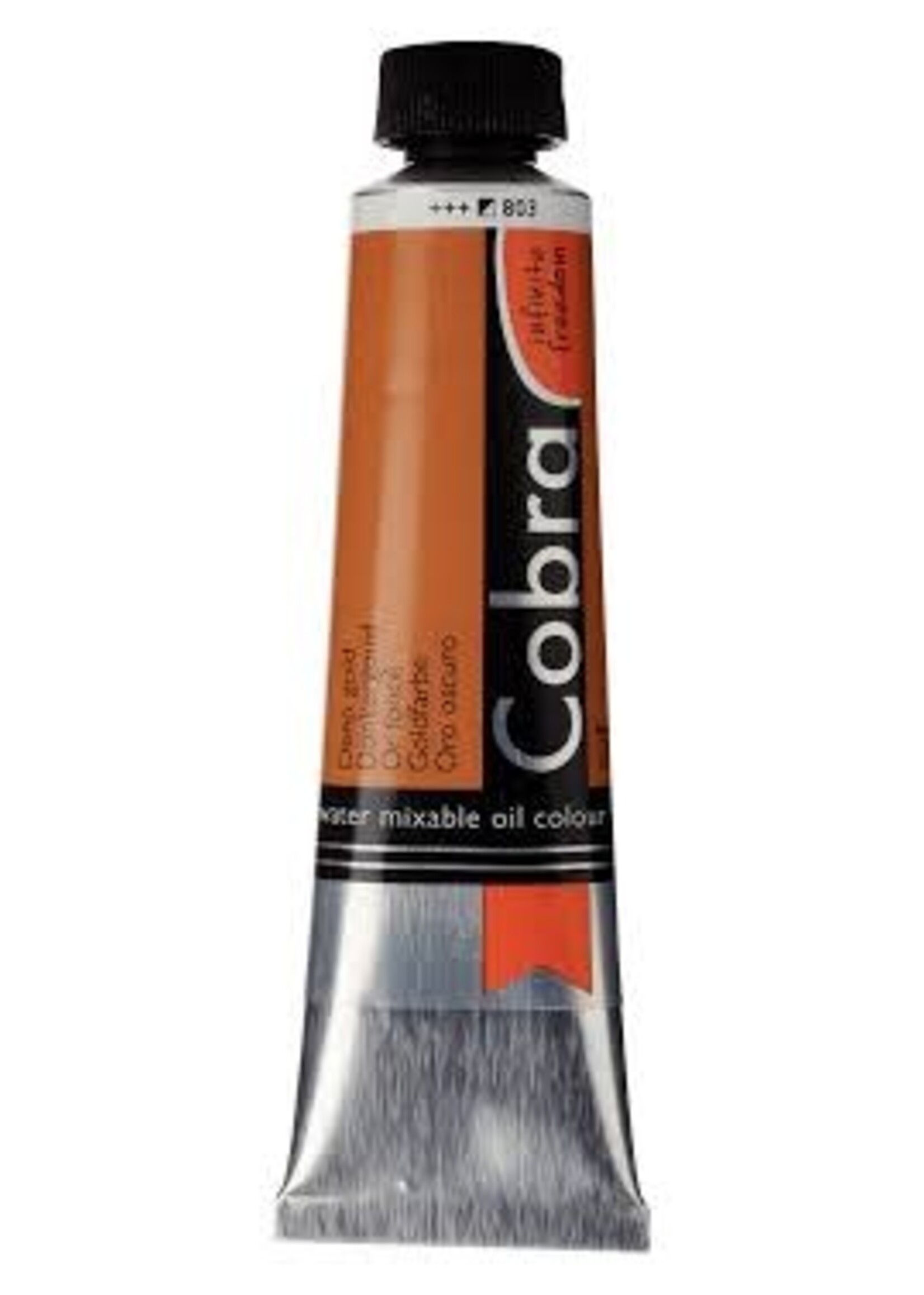 COBRA Cobra Artist Water Vermengbare Olieverf Tube 40 ml Donkergoud 803