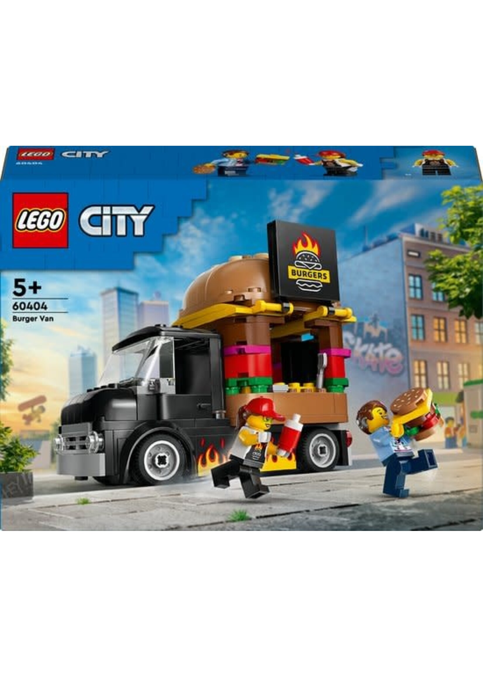 Lego LEGO 60404 City Vehicles Hamburgertruck