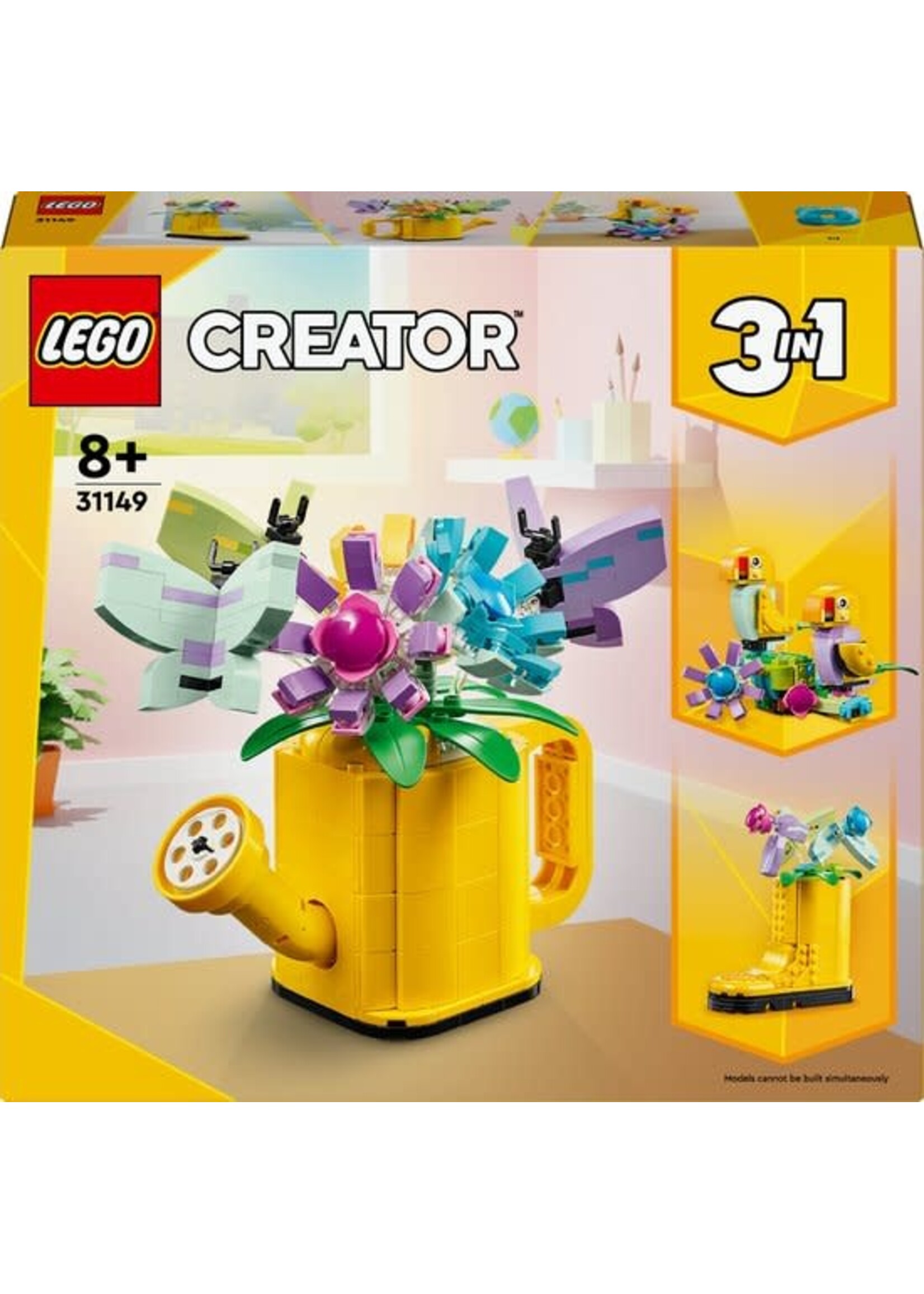 Lego LEGO 31149 Creator Bloemen In Gieter
