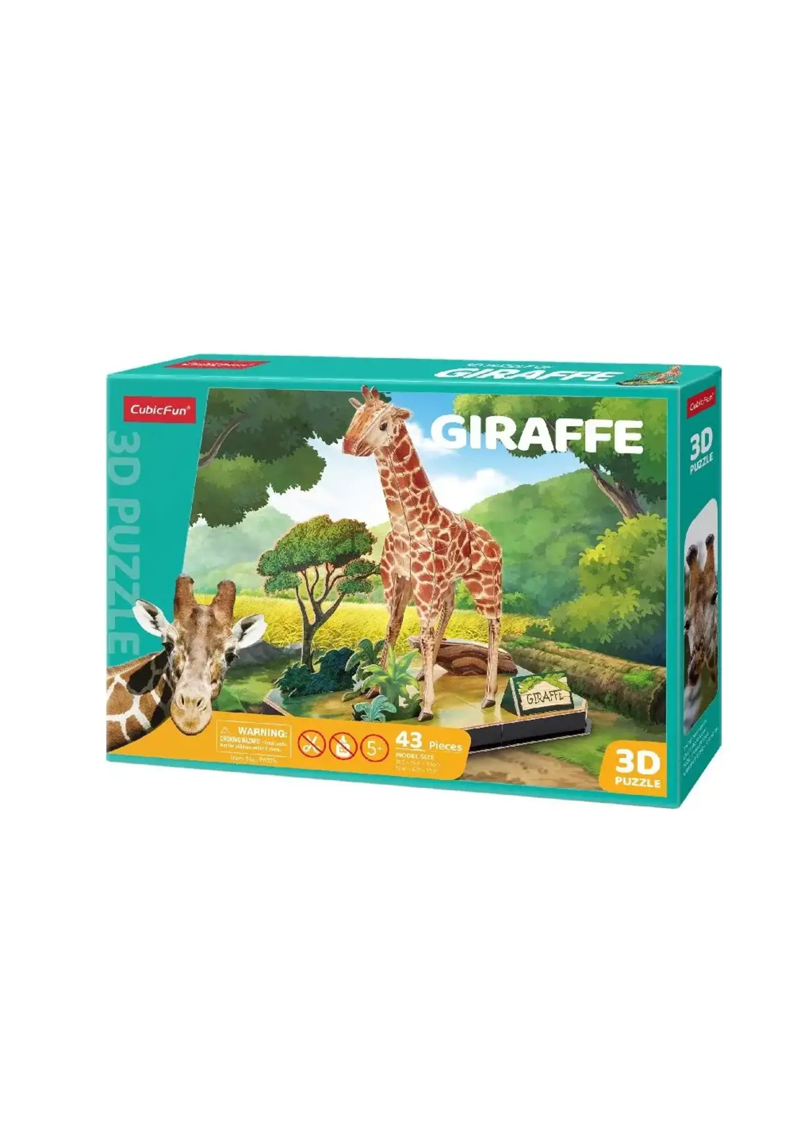 Cubic Fun Cubic Fun 3d Puzzel Giraffe