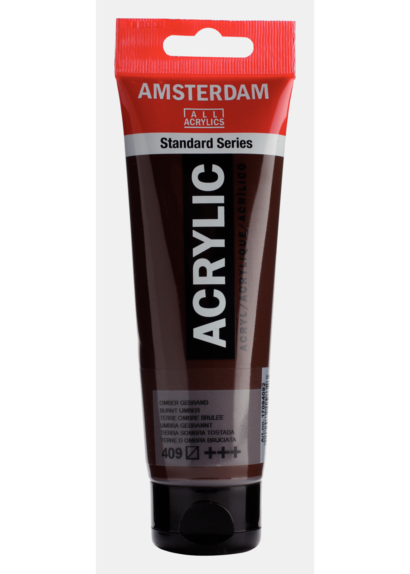 Talens Amsterdam Amsterdam Standard Series Acrylverf Tube 120 ml Omber Gebrand 409