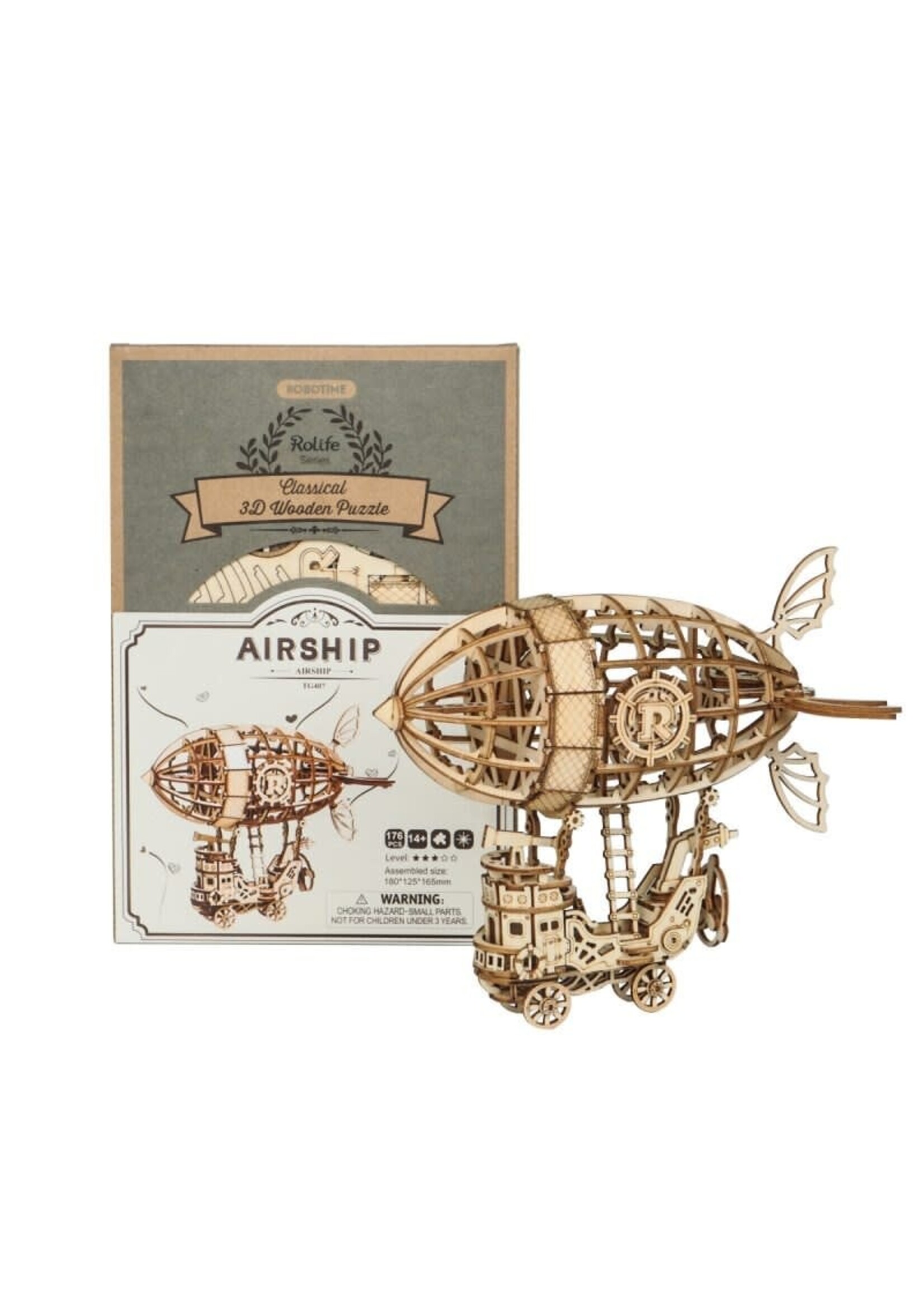 Robotime Robotime 3D wooden puzzle Airship