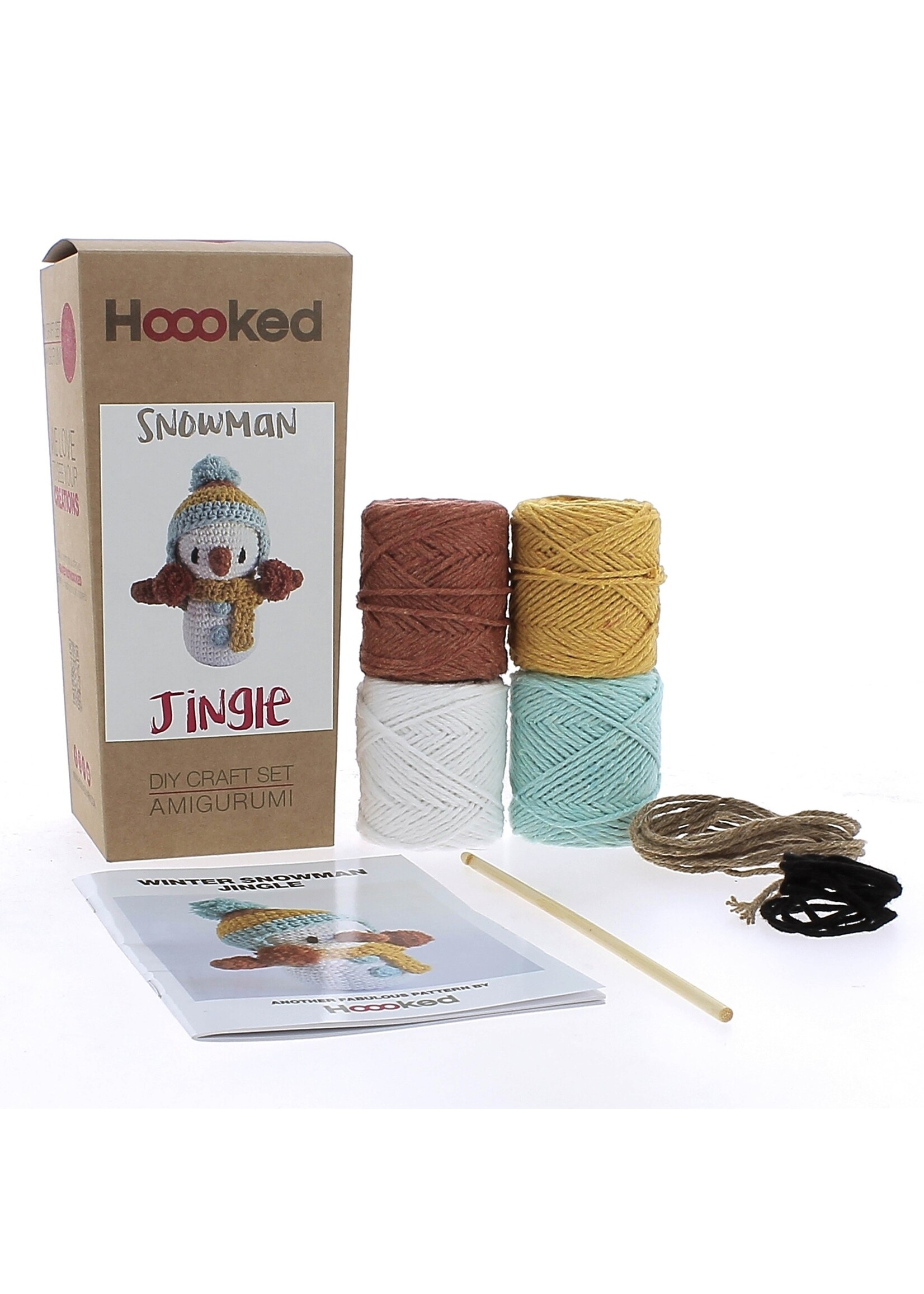Hoooked Hoooked DIY Haakpakket Snowman Jingle
