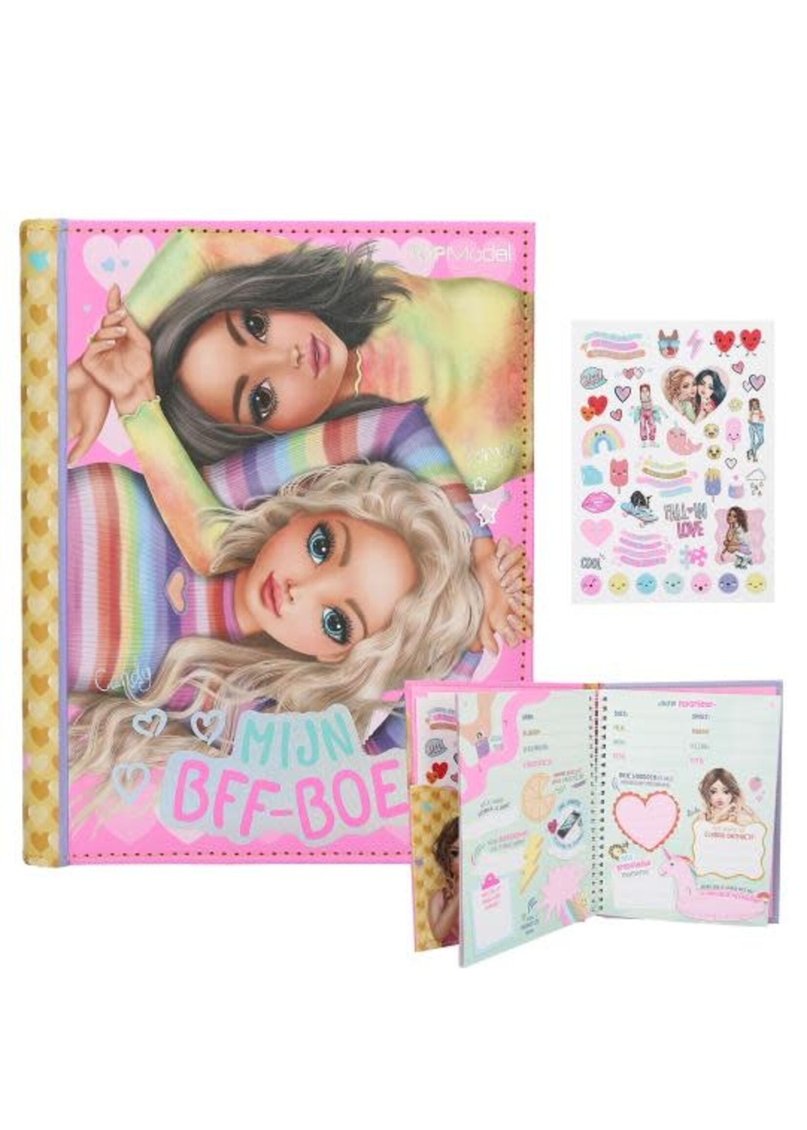 TopModel TOPModel Beste vriendinnen boek